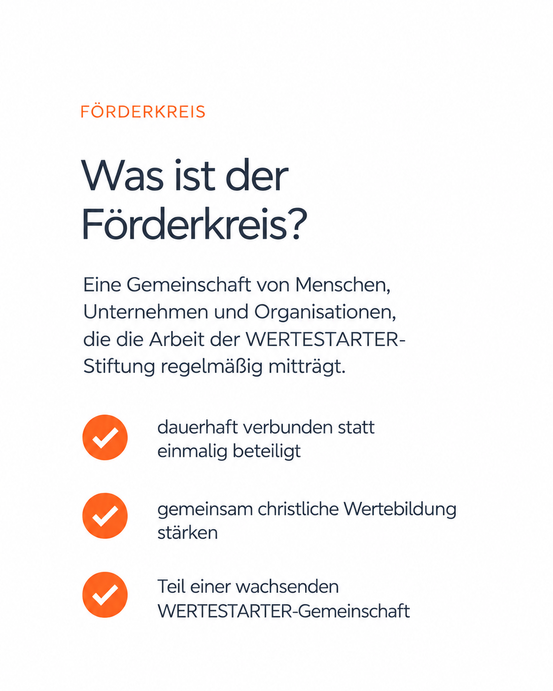 Förderkreis Gemeinsam Werte stärken